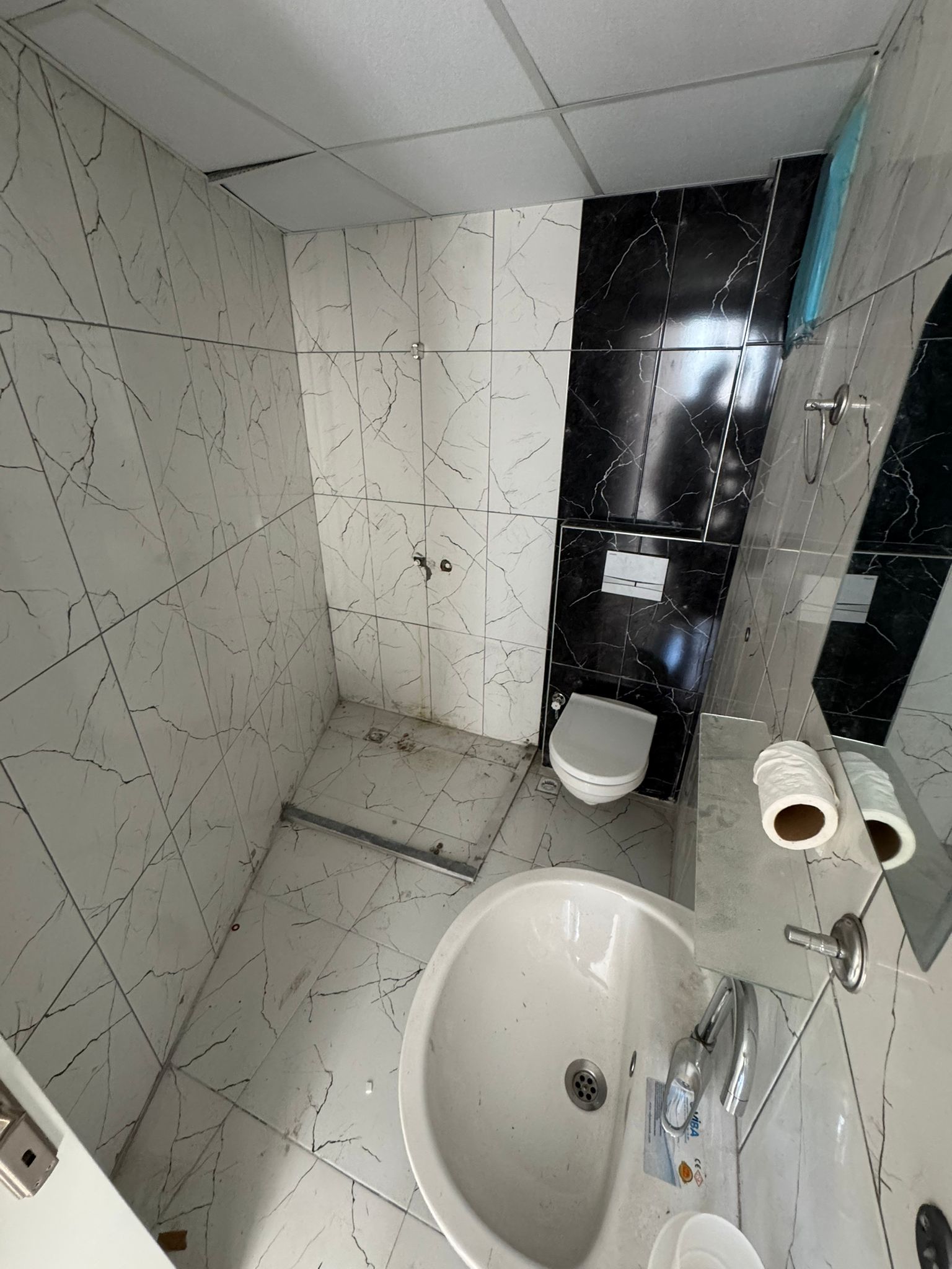 Honaz Merkez daire banyo fotoğrafı 1