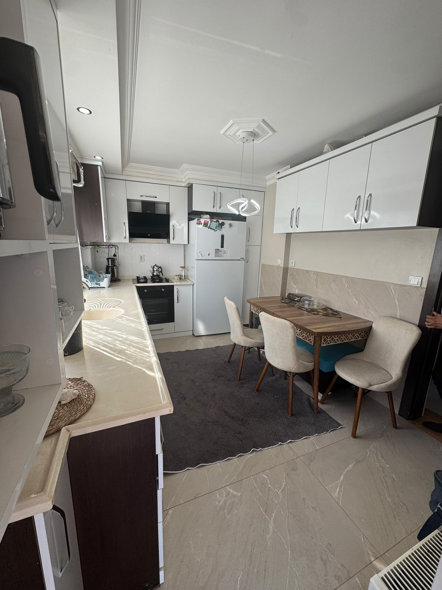 Zeytinköy Mahallesi dubleks daire mutfak fotoğrafı 2